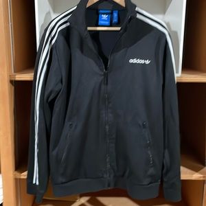 Adidas Originals Track Jackets Black with White Size M